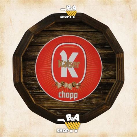 Tampa De Barril Cerveja Kaiser Chopp MercadoLivre