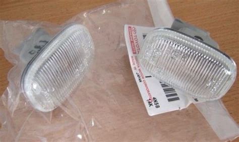 Find JDM OEM Toyota Supra JZA80 Clear Side Markers Lenses Lights Pair