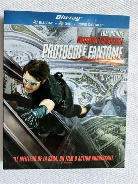 MISSION IMPOSSIBLE 4 PROTOCOLE FANTÔME Blu Ray DVD EUR 4 00