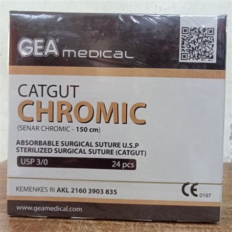 Jual Benang Jahit Catgut Chromic Gea Shopee Indonesia