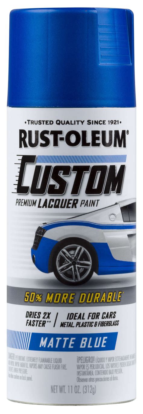 Rust-Oleum Custom Automotive Paint Matte Blue, 11oz - Walmart.com - Walmart.com