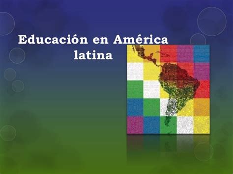 Educacion En America Latina