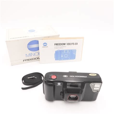 Minolta Freedom 100 35mm Compact Point & Click Film Camera ...