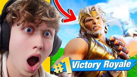 Mit FØRSTE Win I Den Nye Fortnite Sæson YouTube