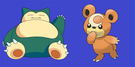 Pokemon Fan Art Combines Teddiursa and Snorlax