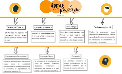 Solution Mapa Conceptual Reas De La Psicolog A Studypool