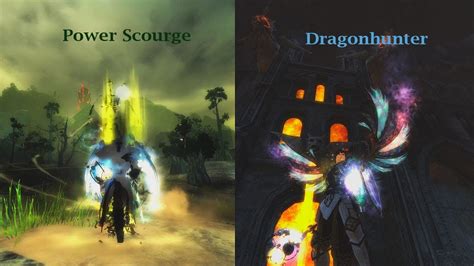 GW2 Guild Wars 2 WvW Power Scourge And Dragonhunter Gameplay