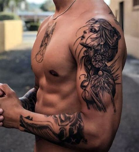 Coolest Shoulder Tattoos For Men