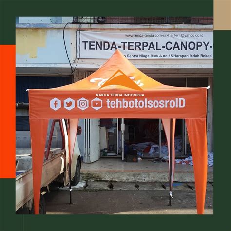 Tenda Lipat Untuk Pedagang Kaki Lima PKL Dan Bazar