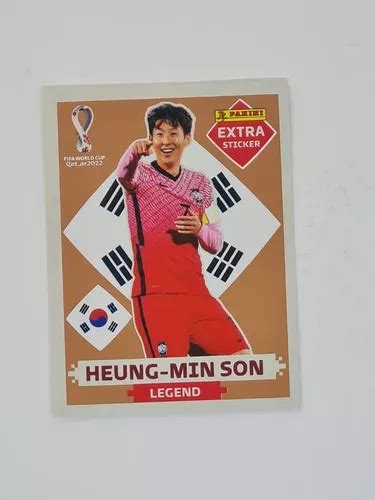 Lámina Extra Sticker Mundial Qatar Heung Min Son Bronce Cuotas sin