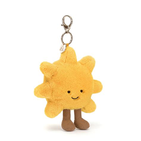 Jellycat Amuseables Sun Bag Charm Maison White