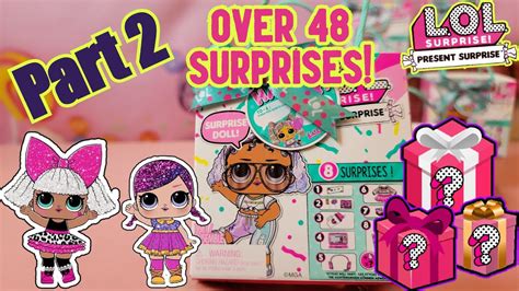 LOL Surprise Dolls Unboxing 48 Surprises Present Surprise LOL