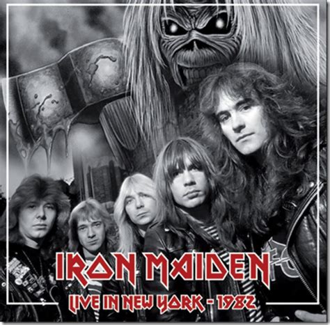 Cd Iron Maiden Album Live In New York 1982 Wikimetal Store