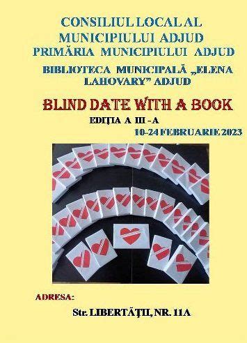 Proiectul Blind Date With a Book ediţia a III a la Biblioteca