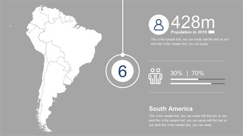 Editable South America Maps