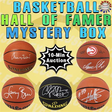 Schwartz Sports Minute Auction Hall Of Famer Signed Basketball