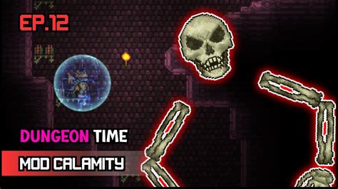 Skeletron E ExploraÇÃo Da Dungeon Terraria Calamity Master Tmod 14