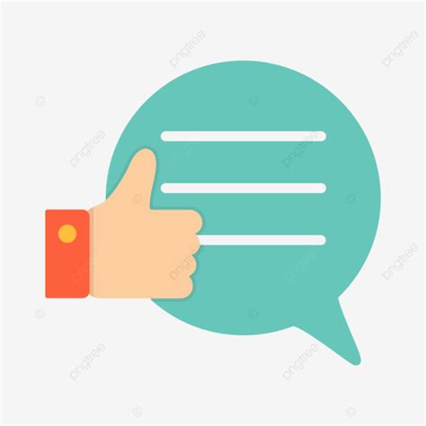 Feedback Flat Icon Vector Comment Feedback Good PNG And Vector With