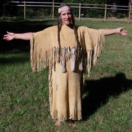 Native American Style Buckskin Dress