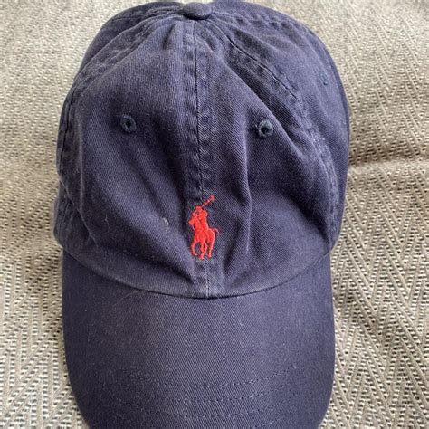 Navy Ralph Lauren Cap Perfect Condition Hmu With Depop