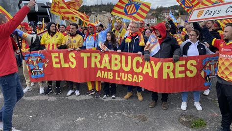 Videos Top 14 Après Sept Heures De Bus Les Supporters De Lusap Mettent Le Feu Dans Les Rues