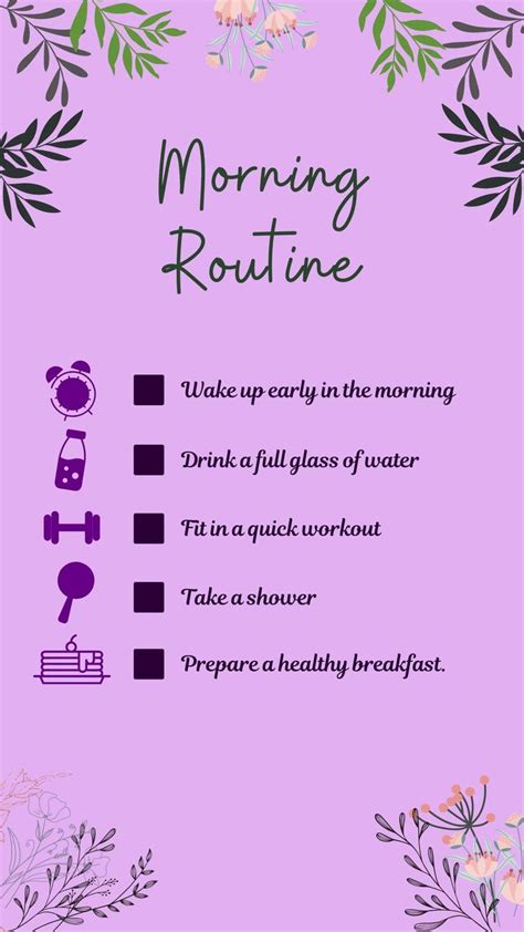 Morning Routine For Productive Person Morning Routine How To Wake Up