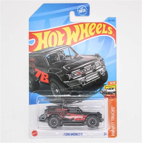 Hot Wheels 2023 Ford Bronco R Black - HW Hot Trucks 225/250 - Diecast ...