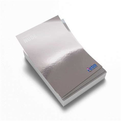 Papel Laminado Nude A g m² folhas