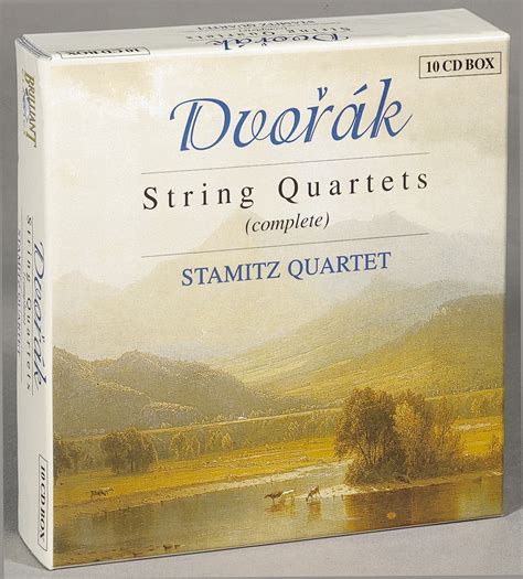 DVORAK Complete String Quartets Stamitz Quartet 10CD 7728189354