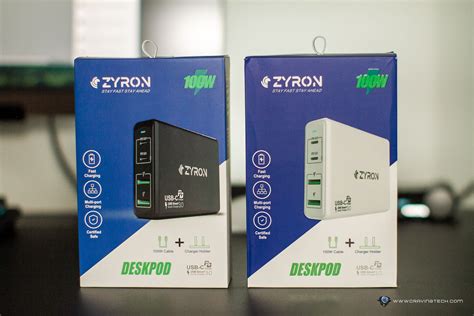 Zyron Powerpod and Deskpod Review - Smallest GaN chargers
