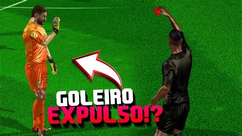 O Que Acontece Se O Goleiro For Expulso - O QUE ACONTECE SE O GOLEIRO FOR EXPULSO e NÃO TIVER MAIS SUBSTITUIÇÃO ...