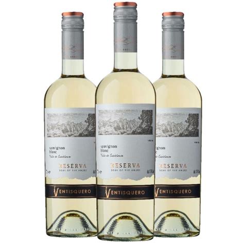 Vinho Branco Ventisquero Reserva Sauvignon Blanc 750ml 3 Und Vinho