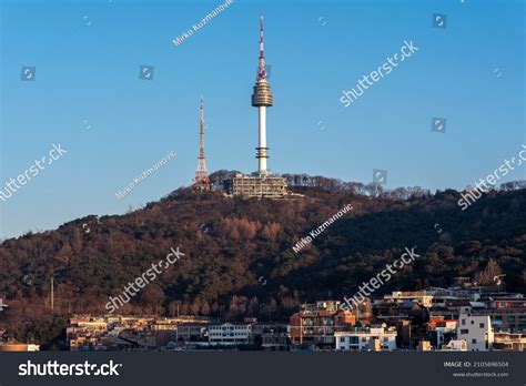 Itaewon District Namsan Tower Yongsan Seoul Stock Photo Edit Now