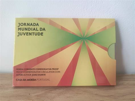 Coffret 2 BE Portugal 2023 Journée mondiale de la Jeunesse