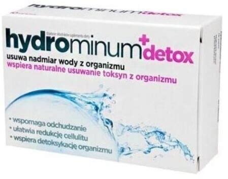 Hydrominum Detox Tabl Na Nadmiar Wody W Organizmie Cena