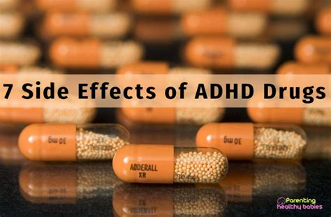 7 Serious Side Effects of ADHD Drugs