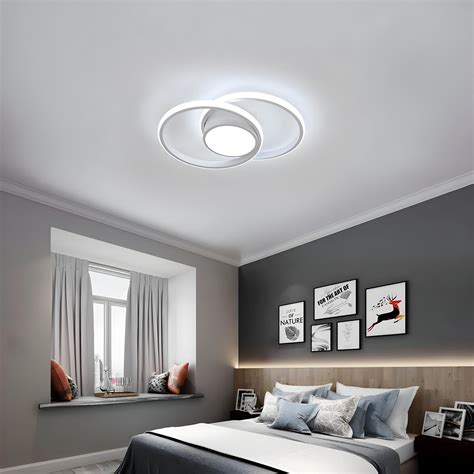 Plafonnier Led Luminaire Plafonnier Chambre W Lm Rond Lampe De