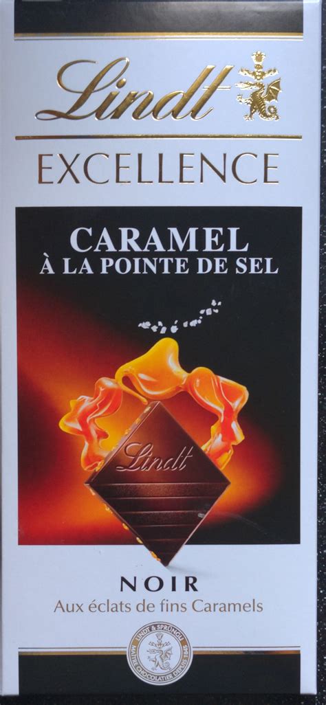 Excellence Chocolat Caramel à la pointe de sel Lindt Sprüngli 100 g