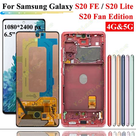 For Samsung Galaxy S20 Fe 5g G781b G780g Lcd Display Touch Screen With