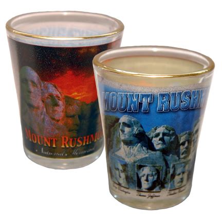 MOUNT RUSHMORE FACES PHOTO SHOT WITH GOLD RIM – Official Collectors Club