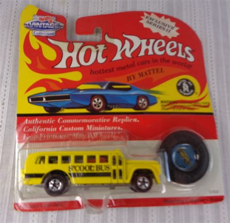 Hot Wheels Vintage Collection S Cool Bus Exclusive Series II 2 Redlines NEW EBay