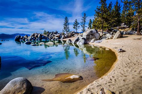 Chimney Beach Lake Tahoe Shoreline Photograph by Scott McGuire