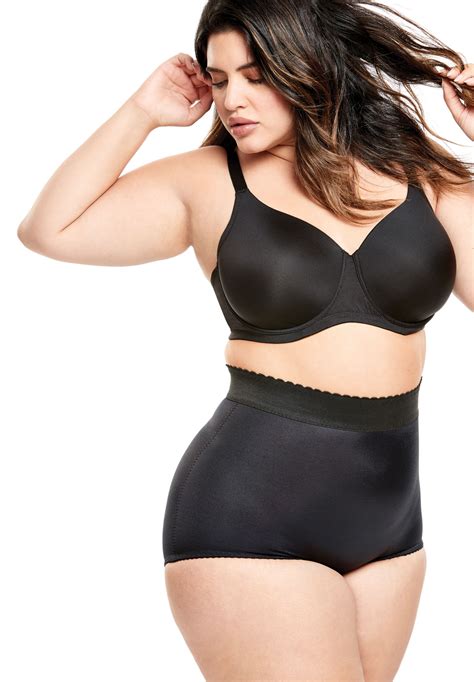 Light Control High Waist Brief By Rago® Plus Size Rago Full Beauty