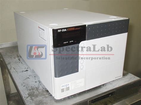 Shimadzu Prominence Rf A Fluorescence Detector Spectralab