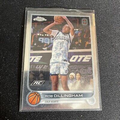 2022 23 Topps Chrome OTE Overtime Elite Basketball Rob Dillingham Base