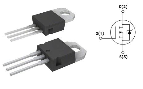 IRF530 MOSFET Datasheet Test Circuit And Pinout