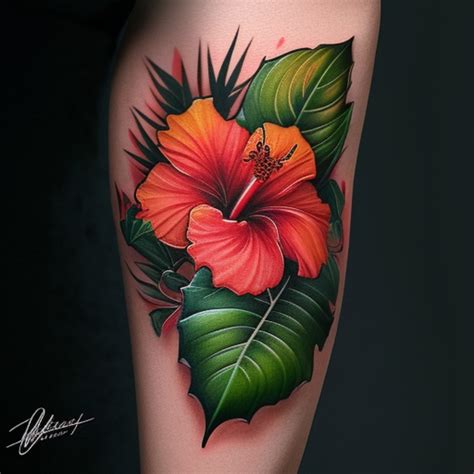 Hibiscus Tattoo Ideas Tattooclue