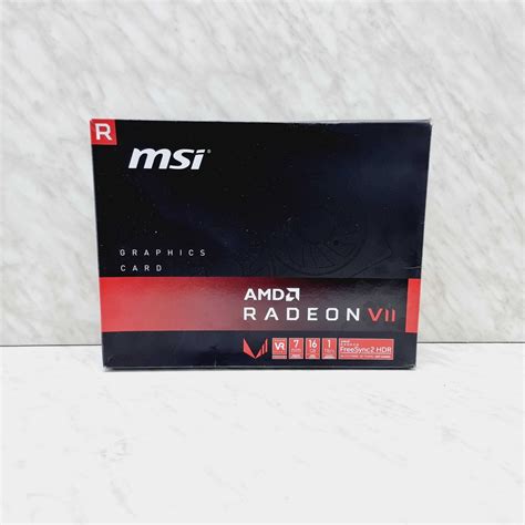 Placa Video Msi Radeon Vii Gb Hbm Bit Zeus Amanet Militari