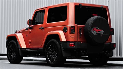 Copper Colored Jeep Wrangler Military Edition By Chelsea Truck Company