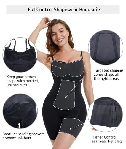 Shaperx Body Gainant Pour Femme Contr Le Du Ventre Sans Couture